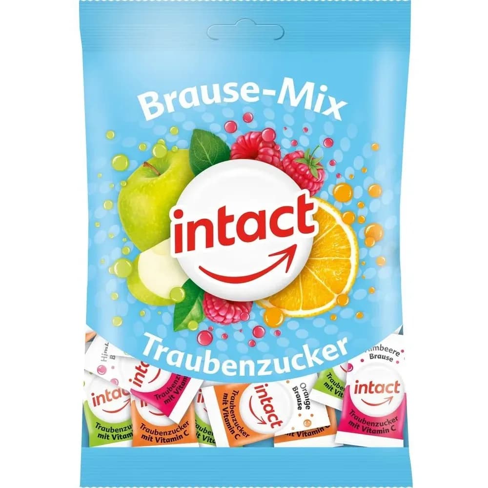 Intact Traubenzucker Beutel Brause-mix