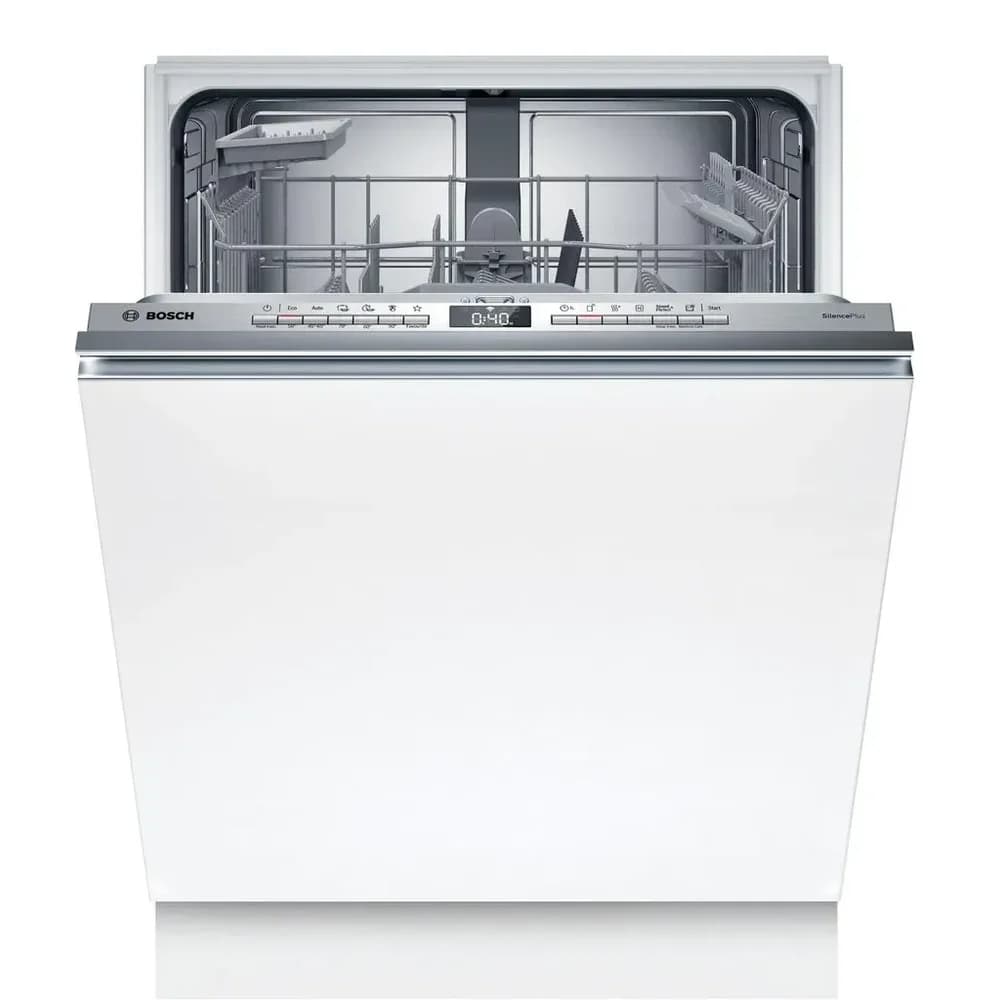 Bosch Hausgeräte SMV4EAX28E, Geschirrspüler Einbau, Silber