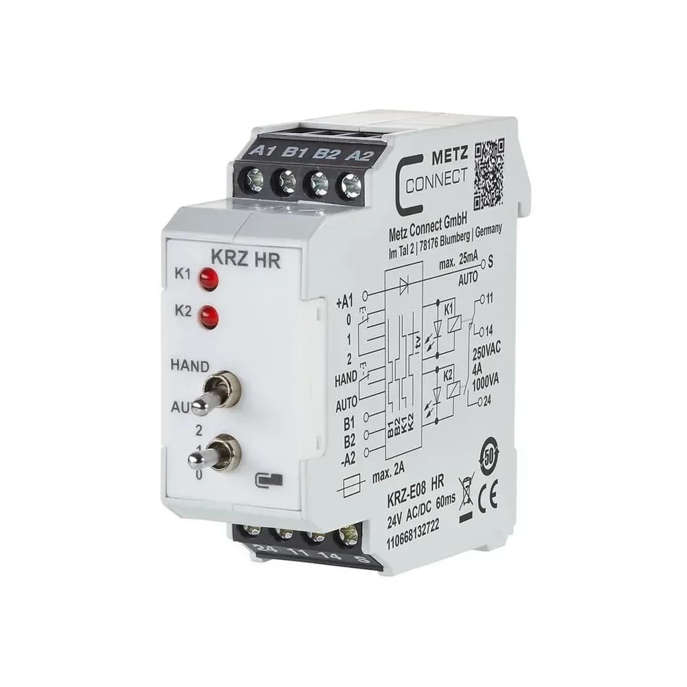 Metz Connect Schnittstellenmodul KRZ-E08 HR 24ACDC