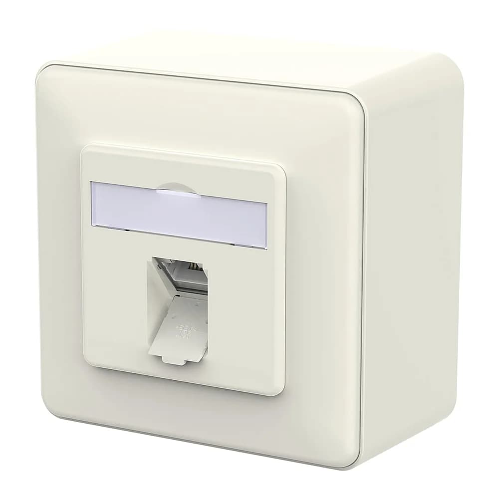 Metz Connect RJ45 Anschlussdose LSA++ 130E370002-I
