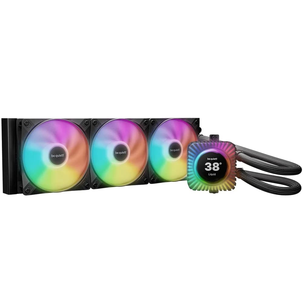 be quiet! Light Loop IO LCD 360 mm Schwarz