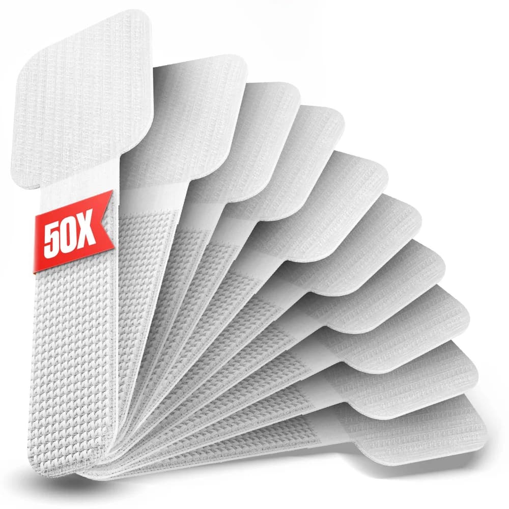LTC WALL STRAPS Weiß - 50 St.