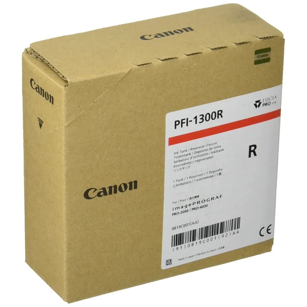 Canon PFI-1300 Tinte red 330 ml