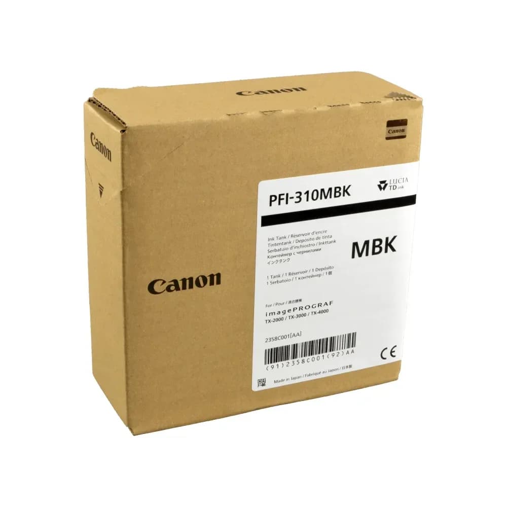 Canon Tintenpatrone »PFI-310 MBK« schwarz