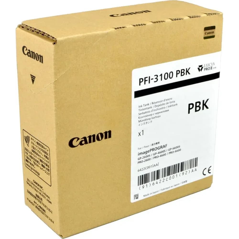 Canon Tinte PFI-3100 PBK schwarz