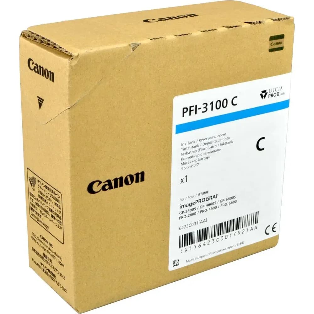Canon Tinte PFI-3100 cyan