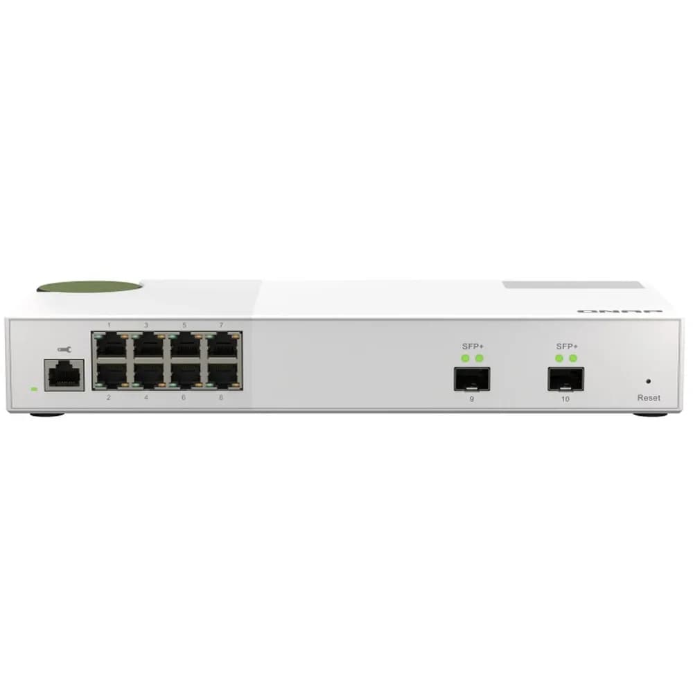QSW-M2108-2S 10GbE and 2.5GbE Layer 2 Web Managed Switch