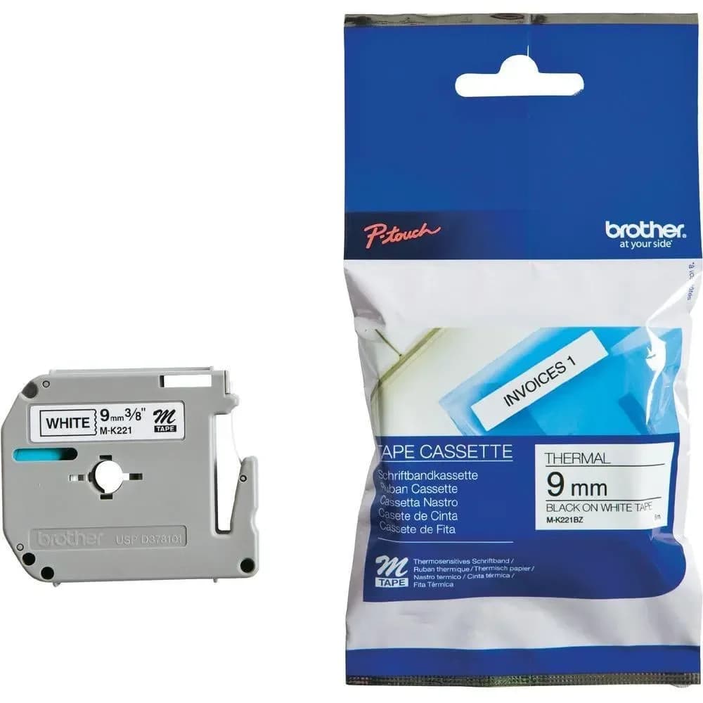 Brother Schriftbandkassette M-K221S