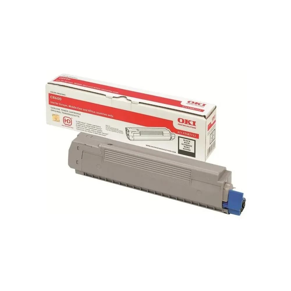 Oki Toner 43487712 schwarz