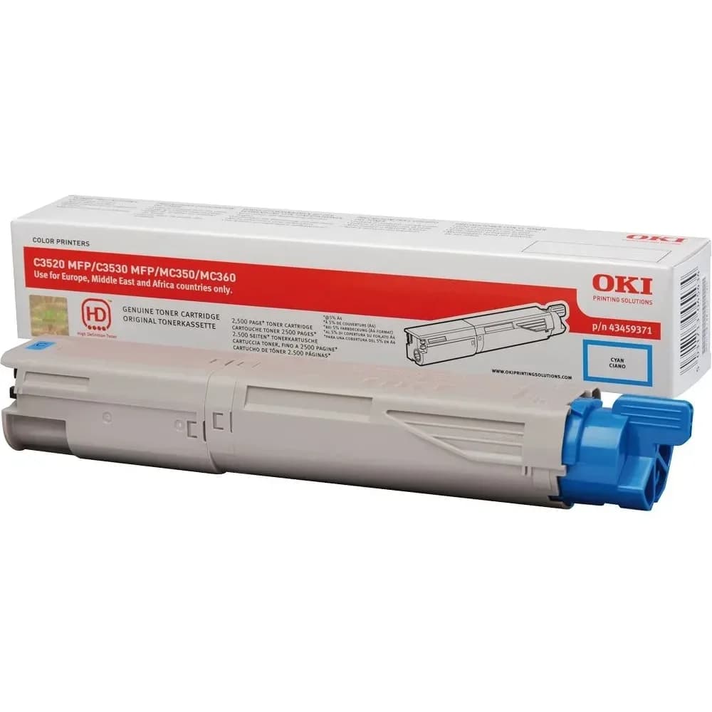 Oki Toner 43459371 cyan