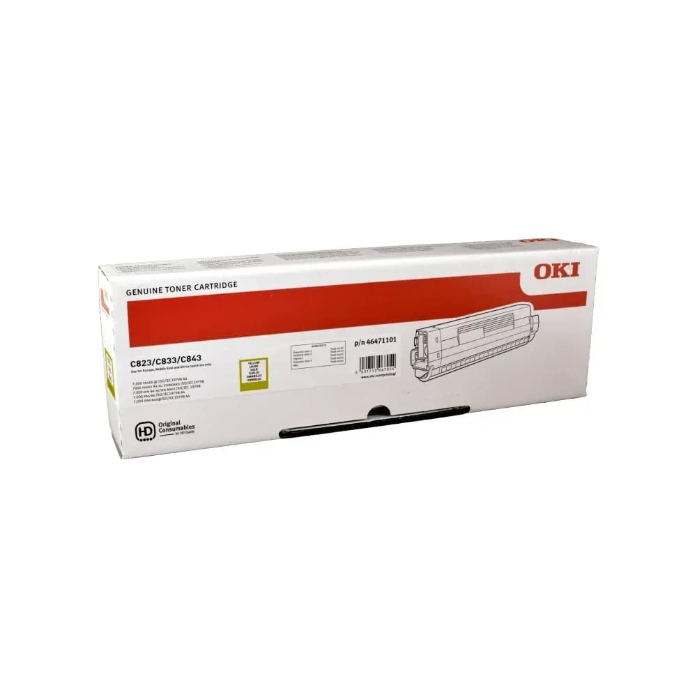 OKI Toner 46471101 Gelb