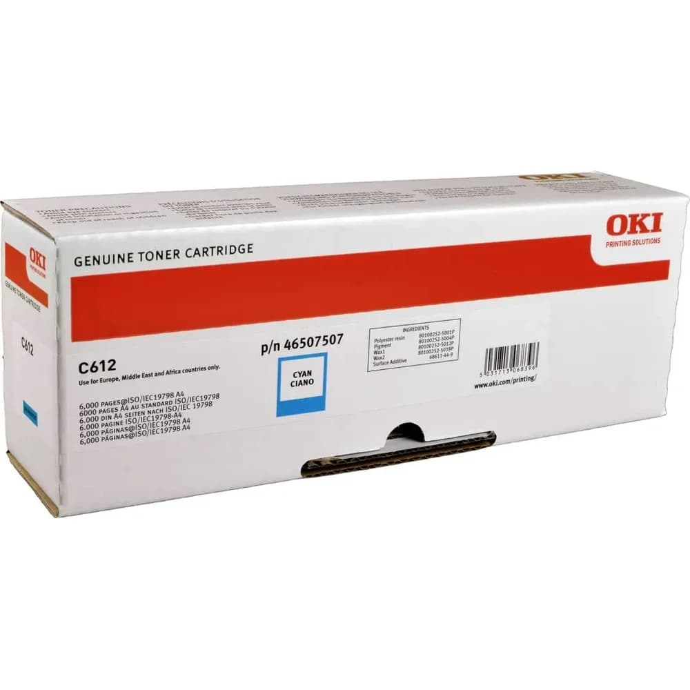 Oki Toner 46507507 cyan