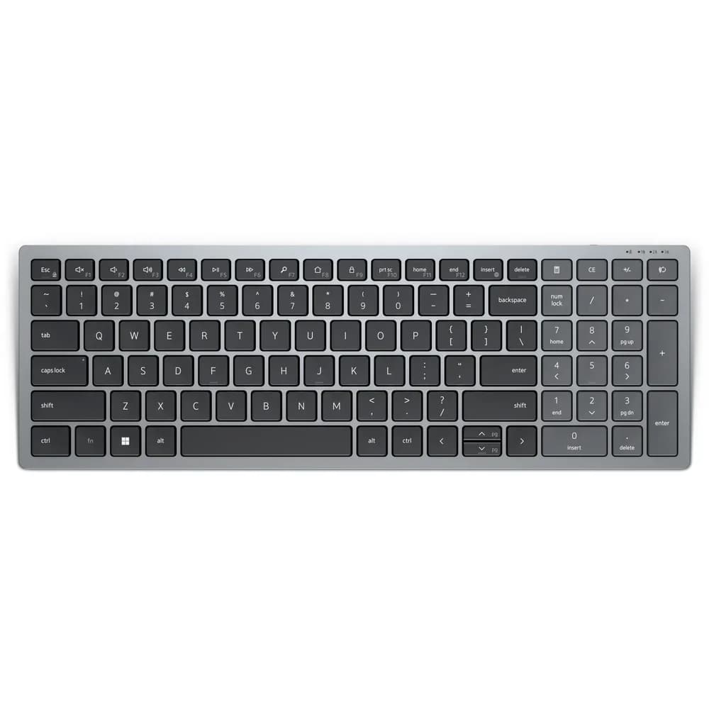 Dell KB740 PC-Tastatur grau|schwarz