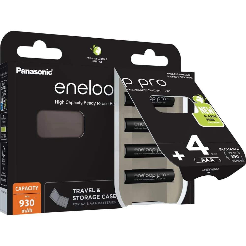Hückmann Akku Micro AAA eneloop pro BK-4HCDEC4BE(VE4)