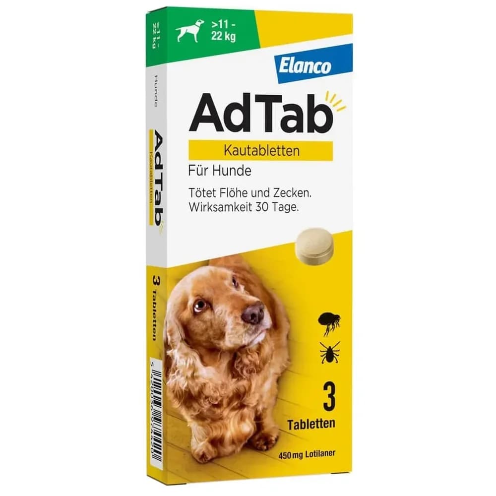 Adtab 450 mg Hund 11-22 kg