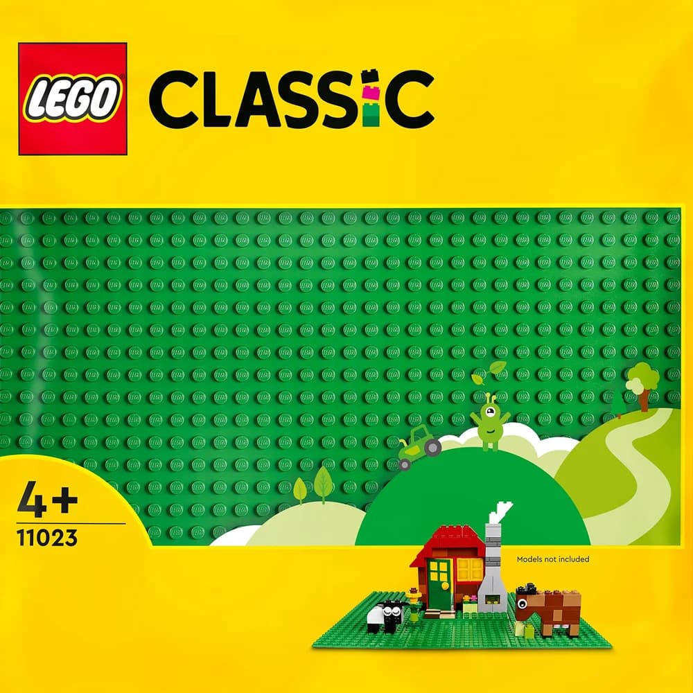 LEGO® Grüne Bauplatte - 11023