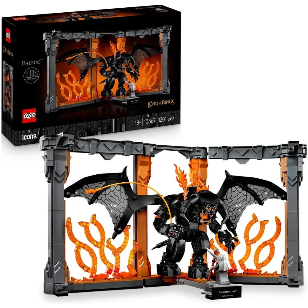 LEGO Icons 10367 LotR: Balrog Bücherstütze