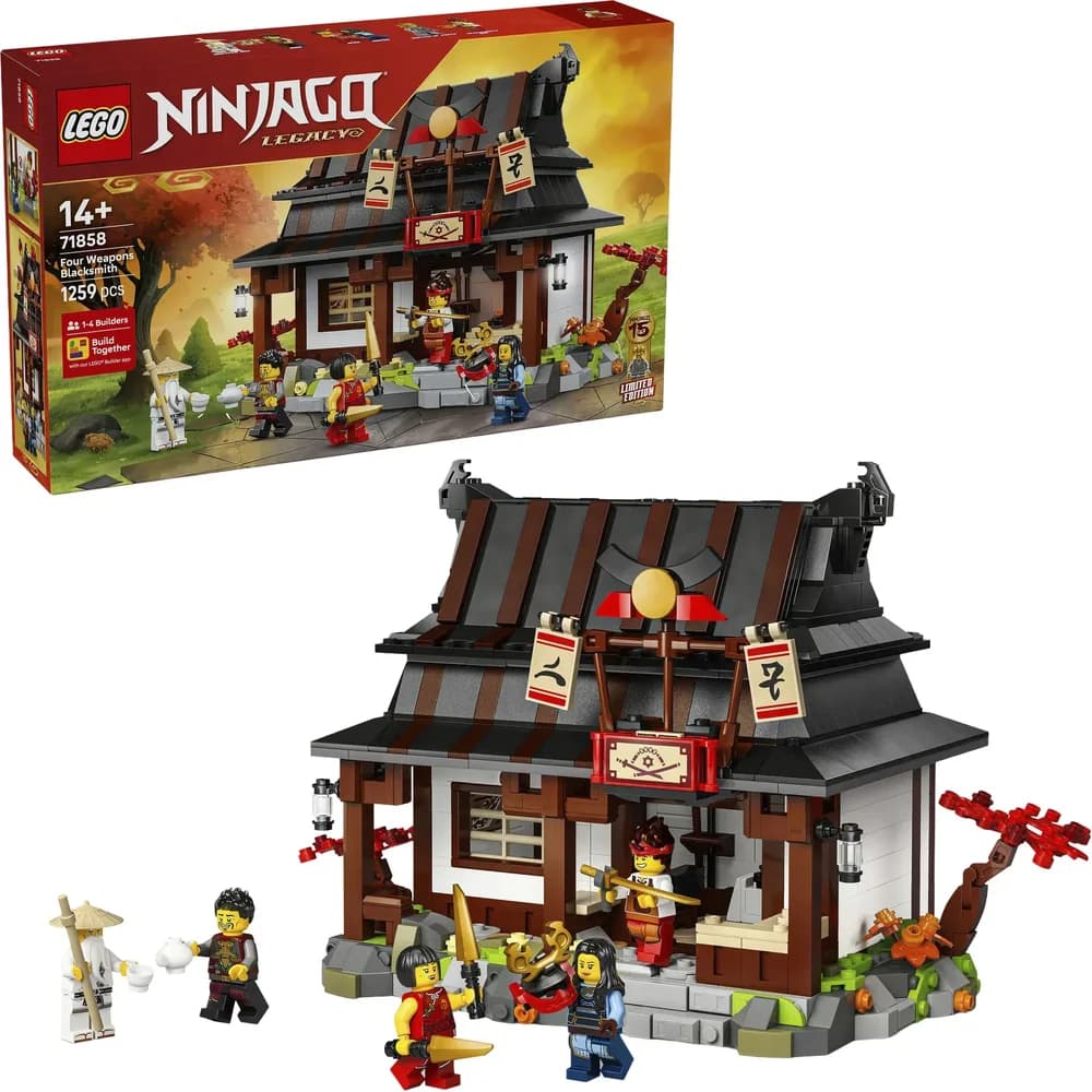 LEGO® 15-jähriges Jubiläum: Vier-Waffen-Schmiede - 71858