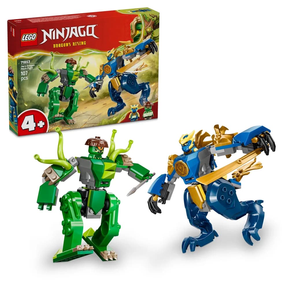 Duell mit Jays Drachen-Mech - Bunt