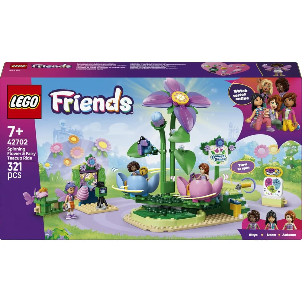 LEGO® Feentassen-Karussell mit Blumendeko - 42702
