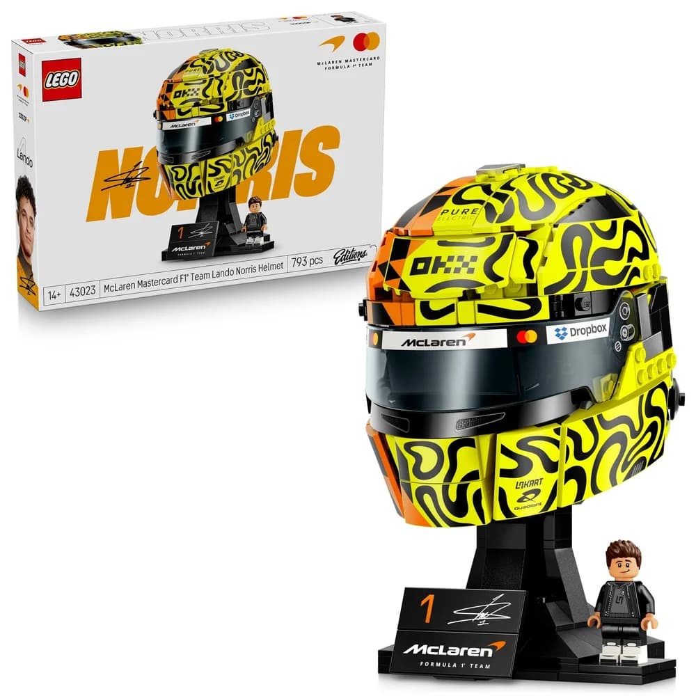 LEGO McLaren F1 Helmet, Lando Norris (LEGO Editions)