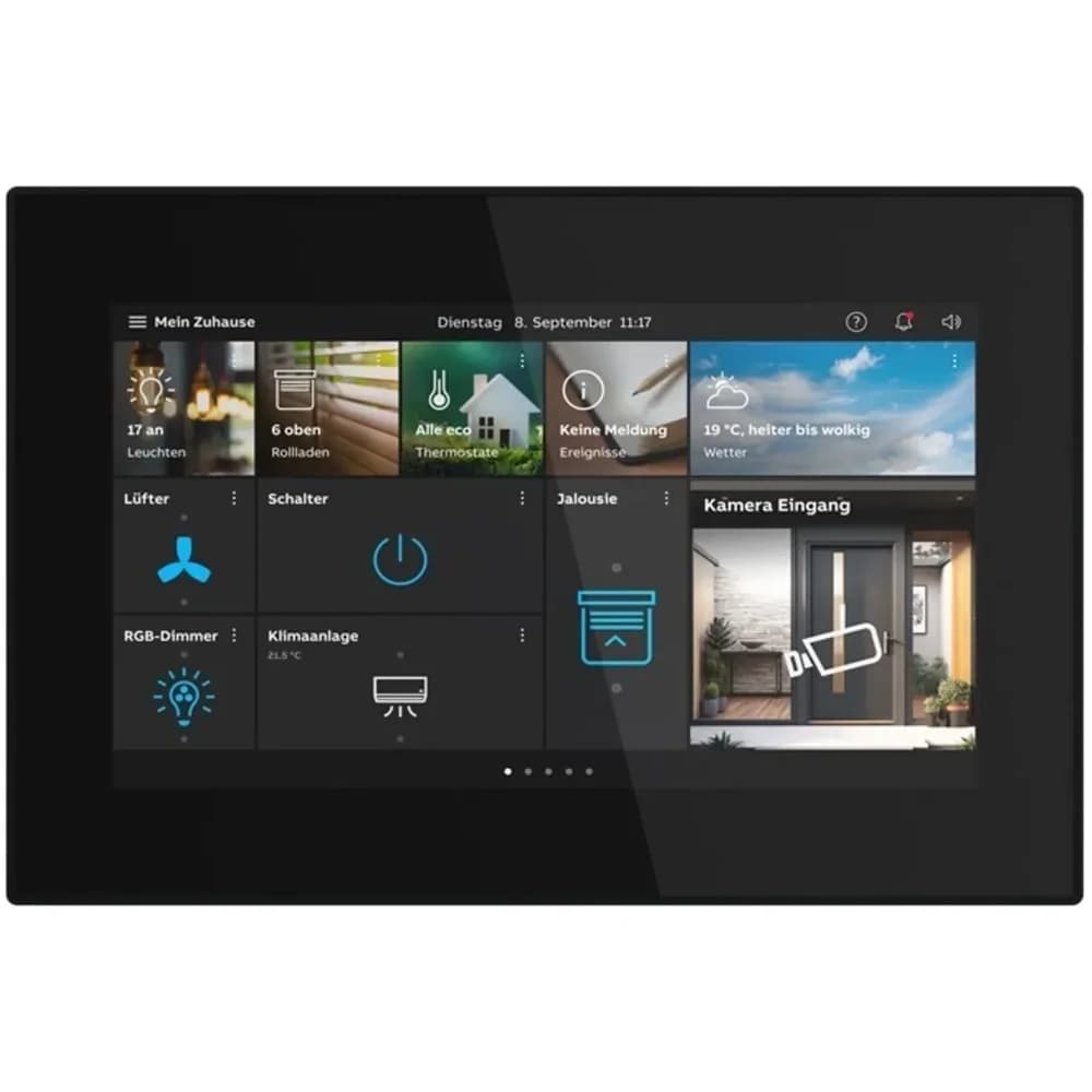 Busch-OneTouch 7", LAN + Wi-Fi (schwarz)