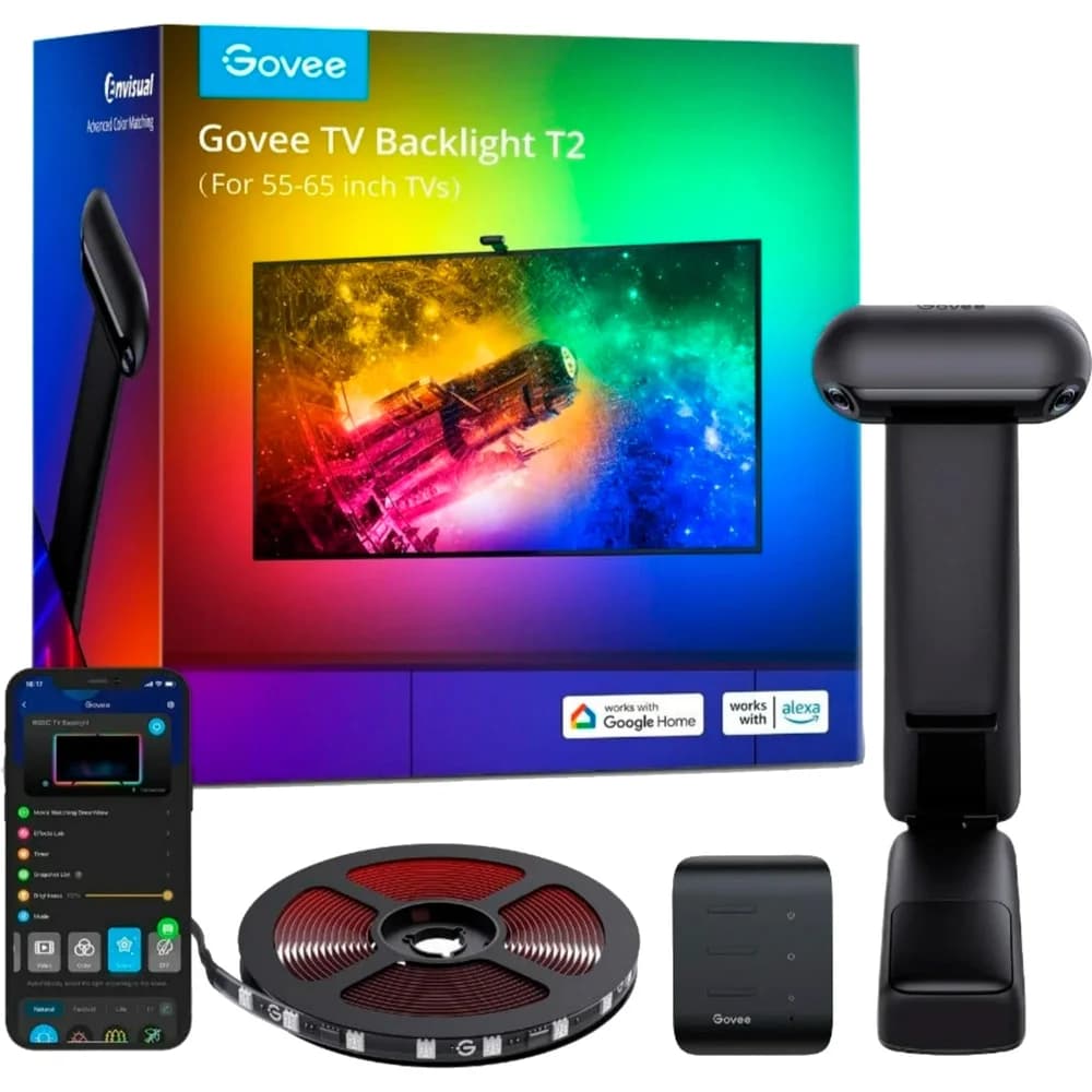 Govee RGBIC Envisual T2 TV Backlight für 55-65" TVs