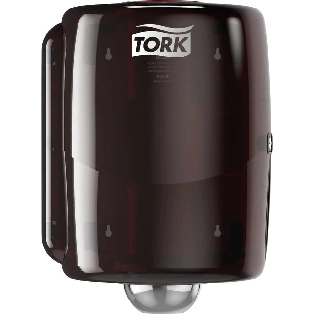 TORK Putztuchspender 1 Rolle schwarz, rot