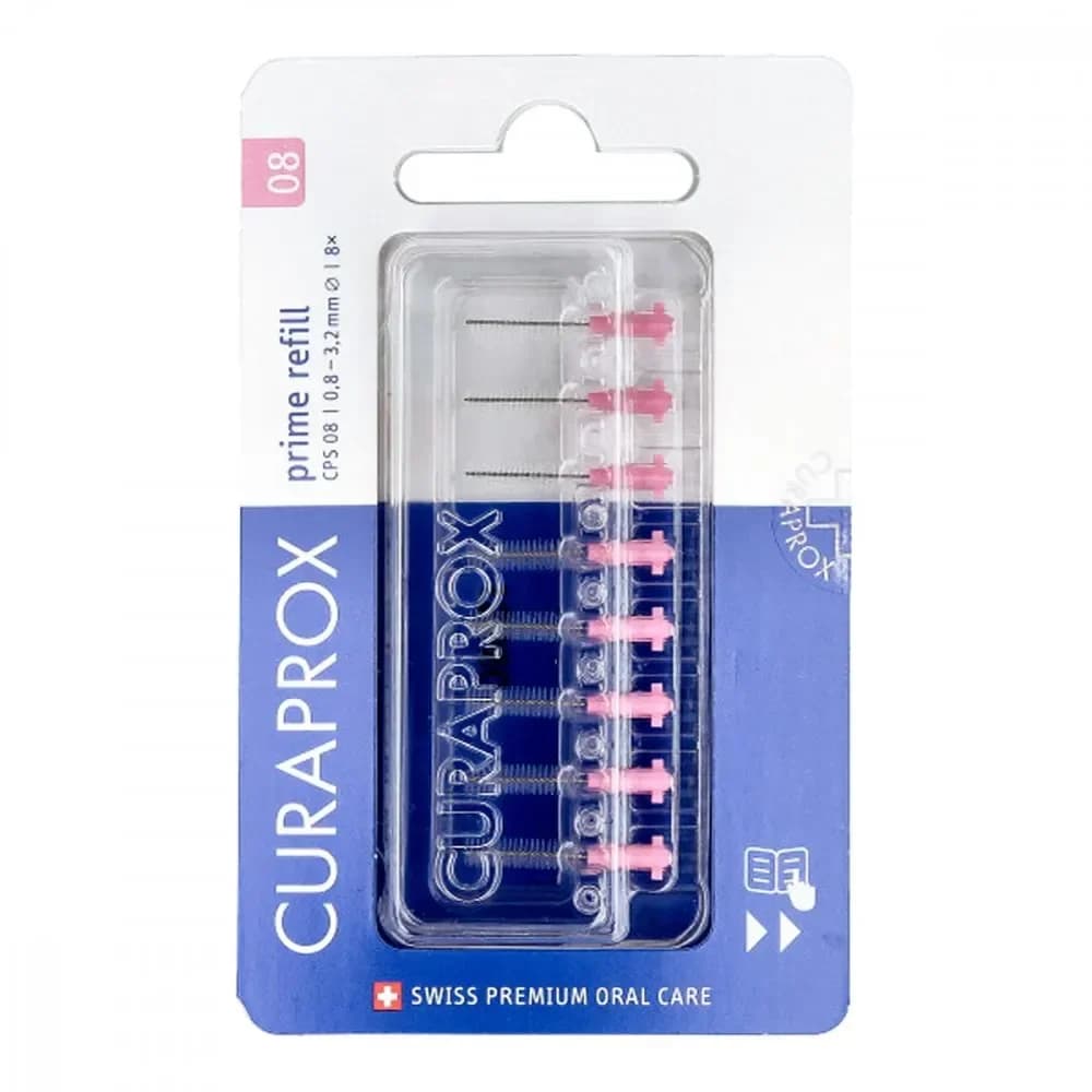 Curaprox CPS 08 prime Interdentalbürsten 8 St