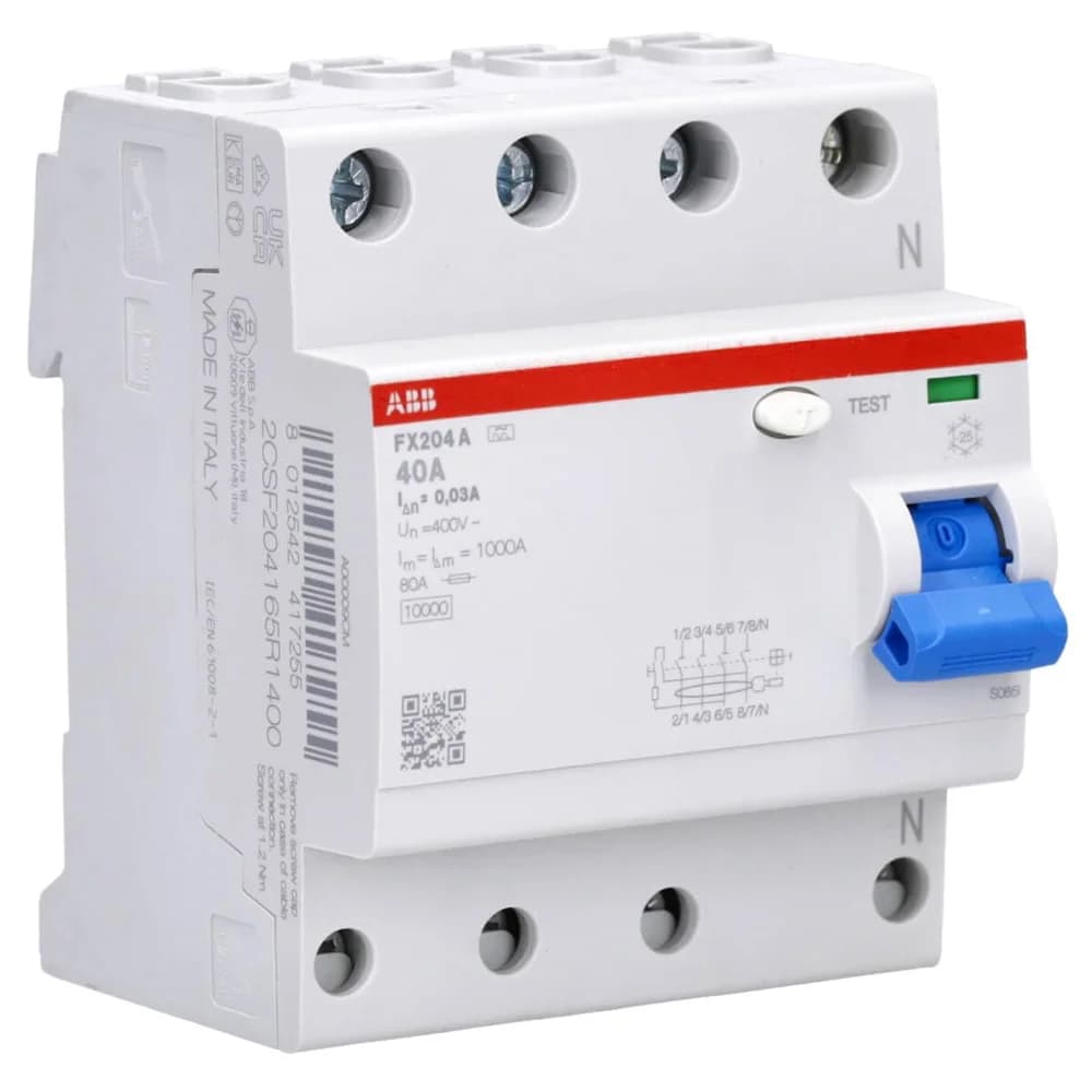 ABB, Schutzschalter, FX204A-40/0,03