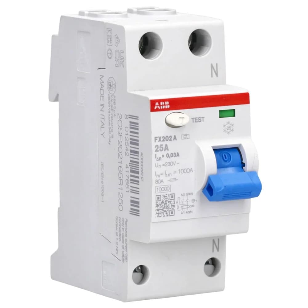 ABB, Schutzschalter, FX202A-25/0,03
