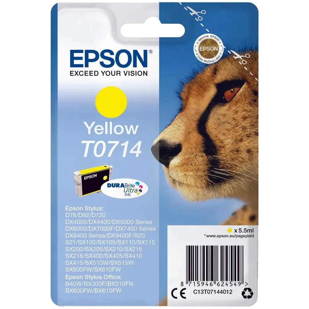 T0714 - Yellow Ink