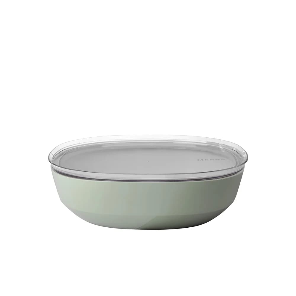 Mepal SILUETA Servierschale mit Deckel 4000 ml Nordic Sage